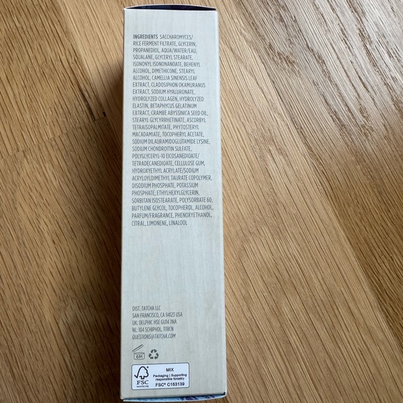 Tatcha The Dewy Serum - 30 ML / 1.0 Fl oz. - Cream and Purple Packaging - Picture 2 of 5